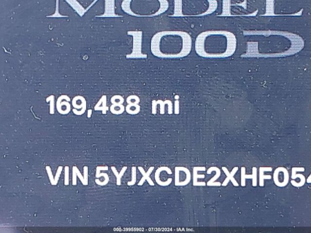 Photo 6 VIN: 5YJXCDE2XHF054149 - TESLA MODEL X 