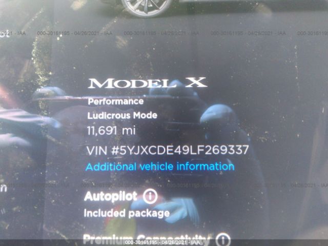 Photo 6 VIN: 5YJXCDE49LF269337 - TESLA MODEL X 