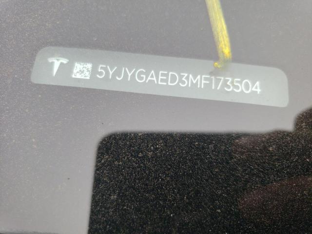 Photo 13 VIN: 5YJYGAED3MF173504 - TESLA MODEL Y 