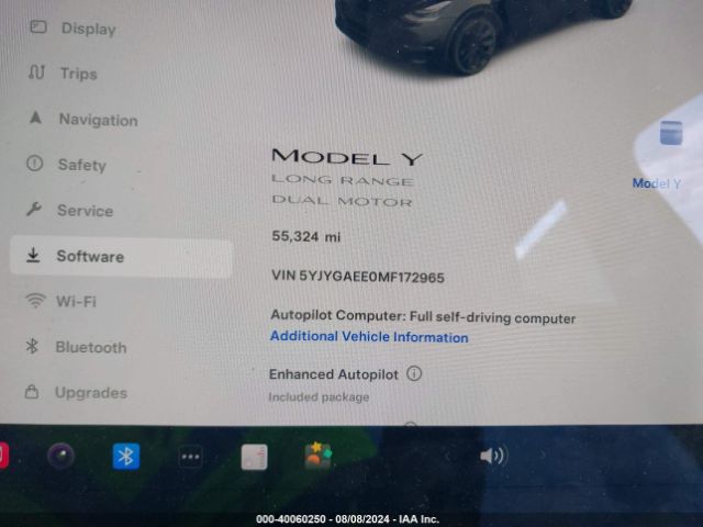 Photo 6 VIN: 5YJYGAEE0MF172965 - TESLA MODEL Y 