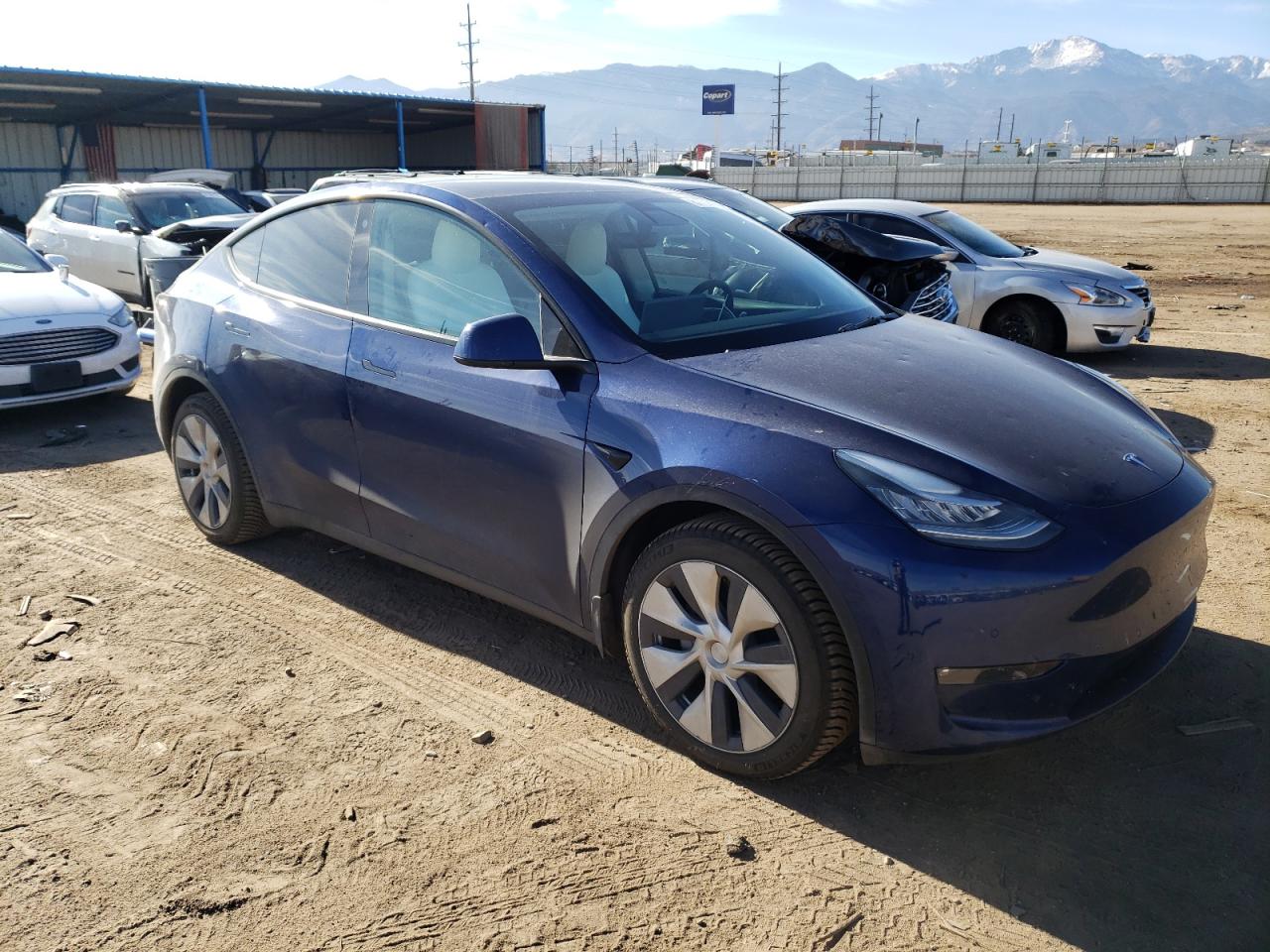 Photo 3 VIN: 5YJYGAEE2MF235404 - TESLA MODEL Y 