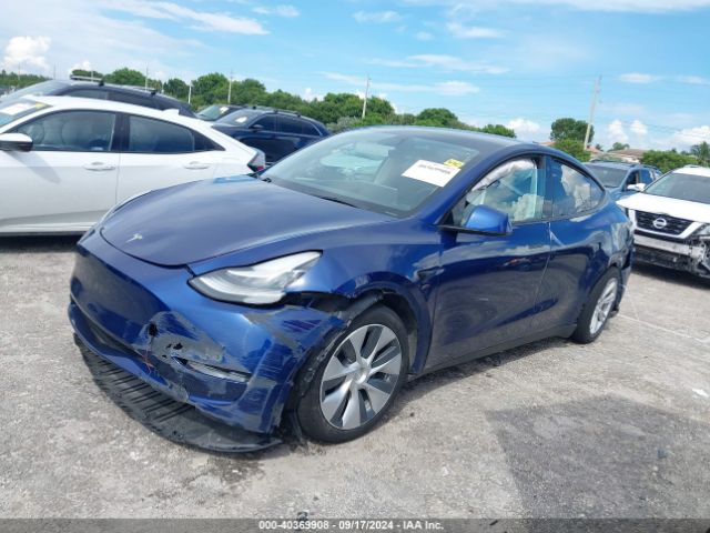 Photo 1 VIN: 5YJYGAEE2MF262747 - TESLA MODEL Y 