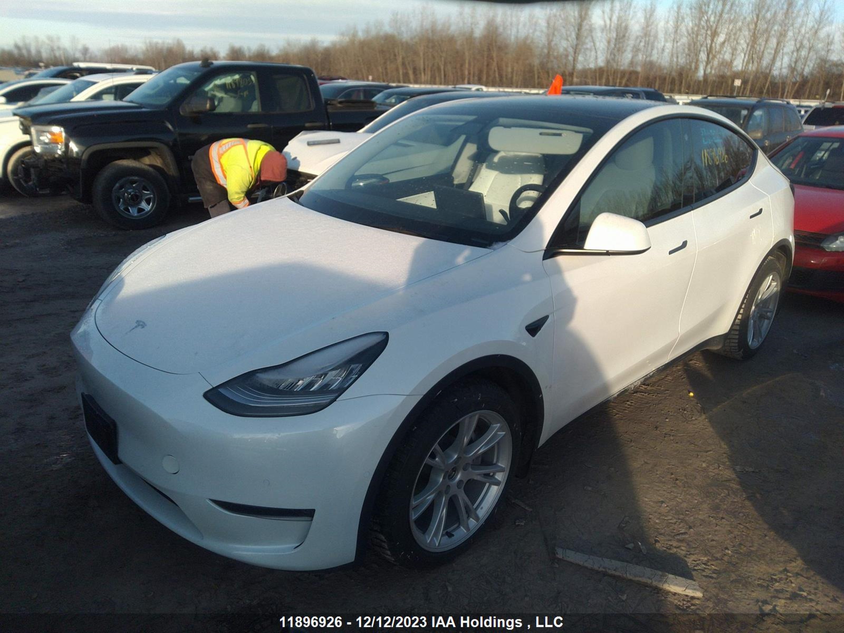 Photo 1 VIN: 5YJYGAEE5MF293796 - TESLA MODEL Y 