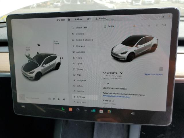 Photo 8 VIN: 5YJYGAEE6MF297632 - TESLA MODEL Y 