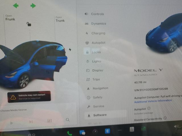 Photo 8 VIN: 5YJYGDED0MF130286 - TESLA MODEL Y 