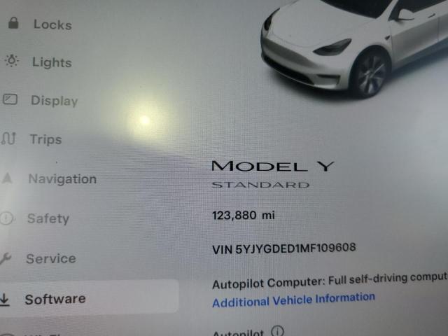 Photo 8 VIN: 5YJYGDED1MF109608 - TESLA MODEL Y 