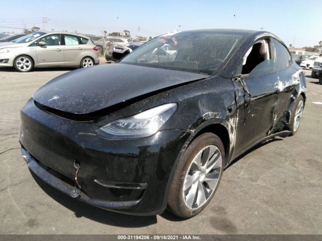 Photo 1 VIN: 5YJYGDED2MF107737 - TESLA MODEL Y 