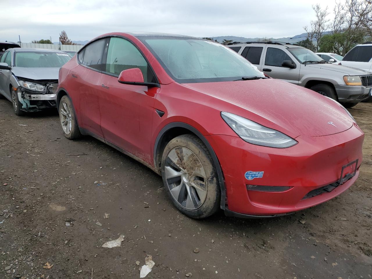 Photo 3 VIN: 5YJYGDED4MF132977 - TESLA MODEL Y 