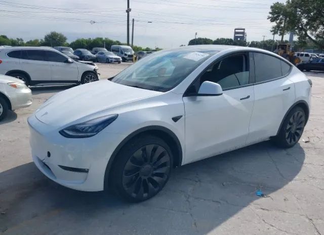 Photo 1 VIN: 5YJYGDED6MF103593 - TESLA MODEL Y 