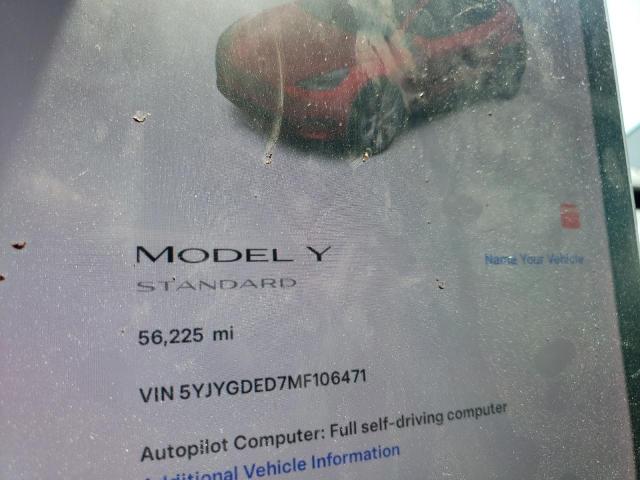 Photo 8 VIN: 5YJYGDED7MF106471 - TESLA MODEL Y 