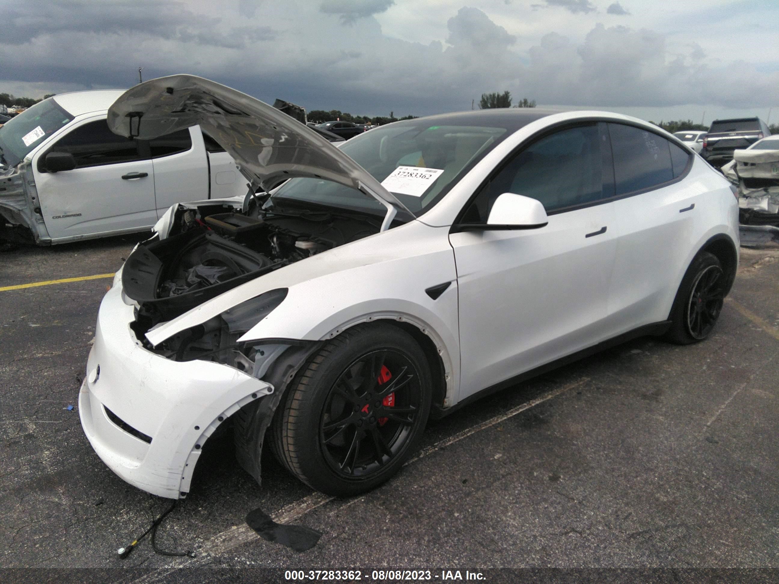 Photo 1 VIN: 5YJYGDED8MF103353 - TESLA MODEL Y 