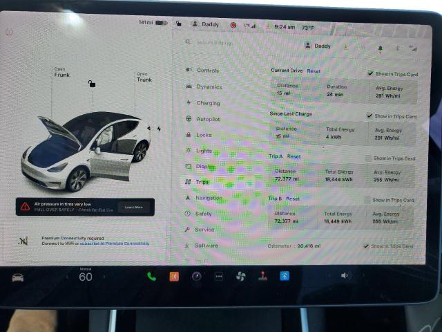 Photo 8 VIN: 5YJYGDED8MF110433 - TESLA MODEL Y 