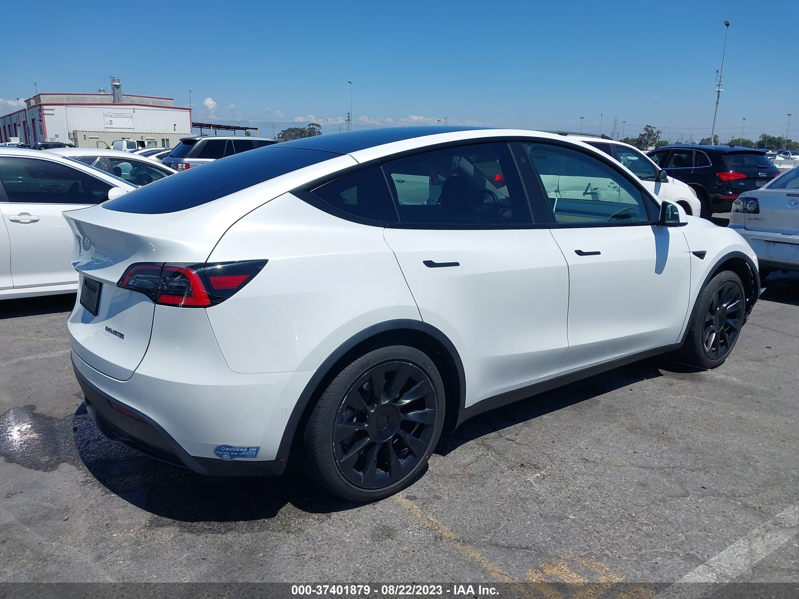 Photo 3 VIN: 5YJYGDED8MF112988 - TESLA MODEL Y 