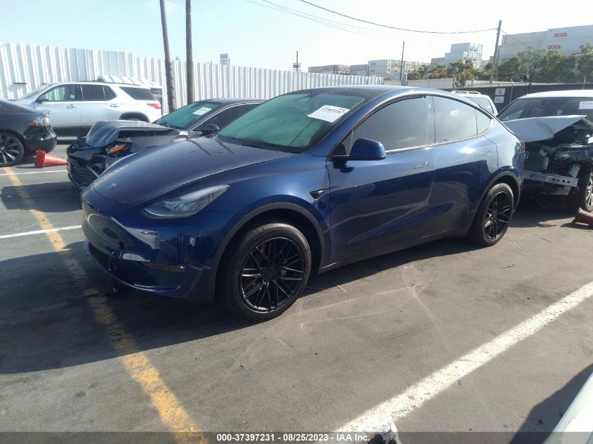 Photo 1 VIN: 5YJYGDED9MF192754 - TESLA MODEL Y 