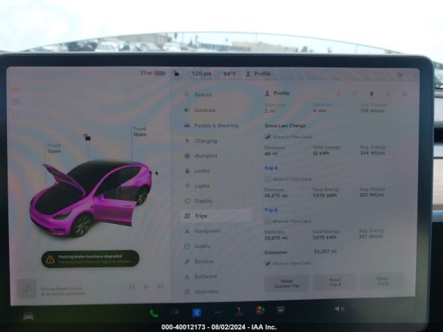 Photo 6 VIN: 5YJYGDEDXMF107503 - TESLA MODEL Y 