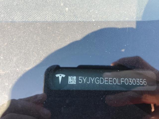 Photo 12 VIN: 5YJYGDEE0LF030356 - TESLA MODEL Y 