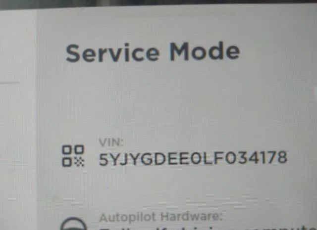 Photo 8 VIN: 5YJYGDEE0LF034178 - TESLA MODEL Y 