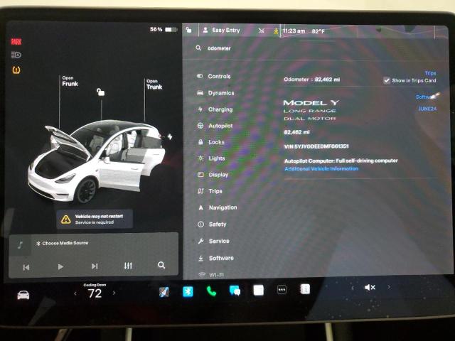 Photo 8 VIN: 5YJYGDEE0MF061351 - TESLA MODEL Y 