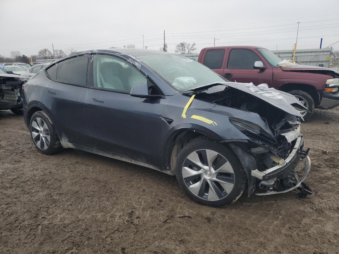 Photo 3 VIN: 5YJYGDEE0MF069644 - TESLA MODEL Y 