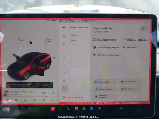 Photo 6 VIN: 5YJYGDEE0MF152779 - TESLA MODEL Y 