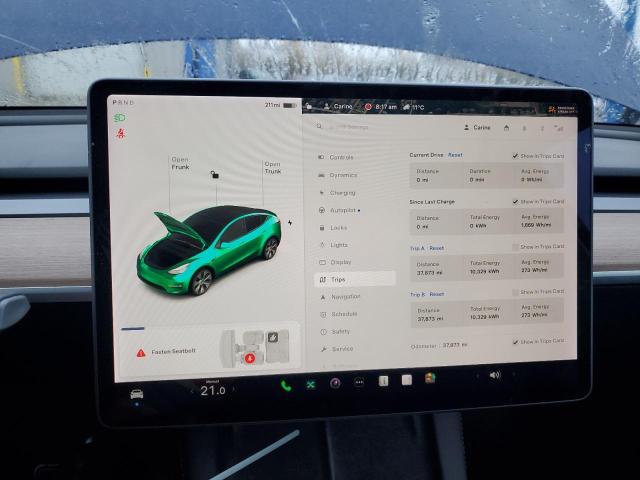 Photo 8 VIN: 5YJYGDEE0MF245009 - TESLA MODEL Y 