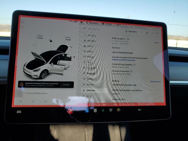 Photo 8 VIN: 5YJYGDEE0MF279368 - TESLA MODEL Y 