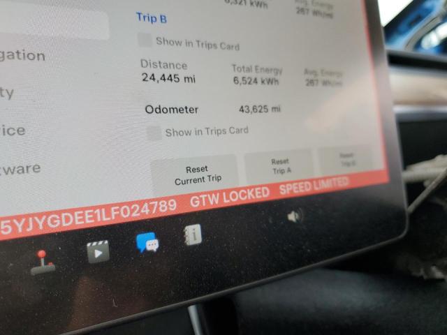 Photo 8 VIN: 5YJYGDEE1LF024789 - TESLA MODEL Y 