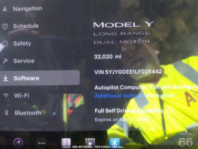 Photo 6 VIN: 5YJYGDEE1LF025442 - TESLA MODEL Y 