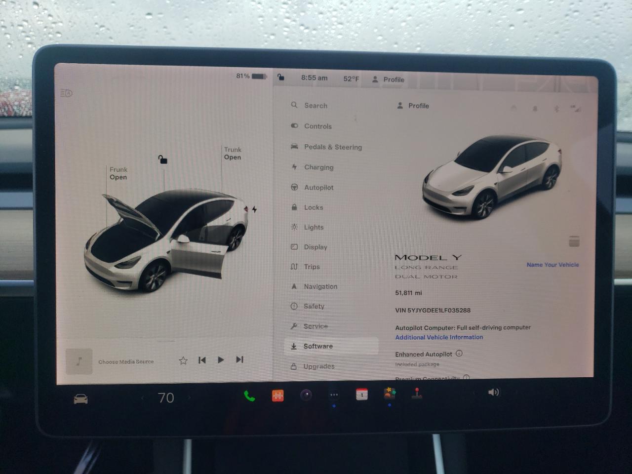 Photo 8 VIN: 5YJYGDEE1LF035288 - TESLA MODEL Y 