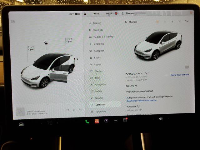 Photo 8 VIN: 5YJYGDEE1MF068082 - TESLA MODEL Y 