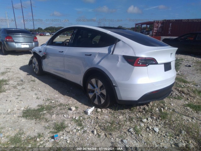 Photo 2 VIN: 5YJYGDEE1MF099784 - TESLA MODEL Y 