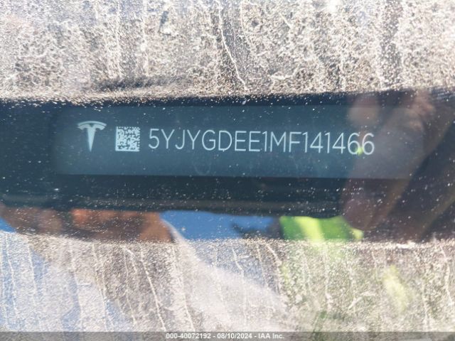 Photo 8 VIN: 5YJYGDEE1MF141466 - TESLA MODEL Y 