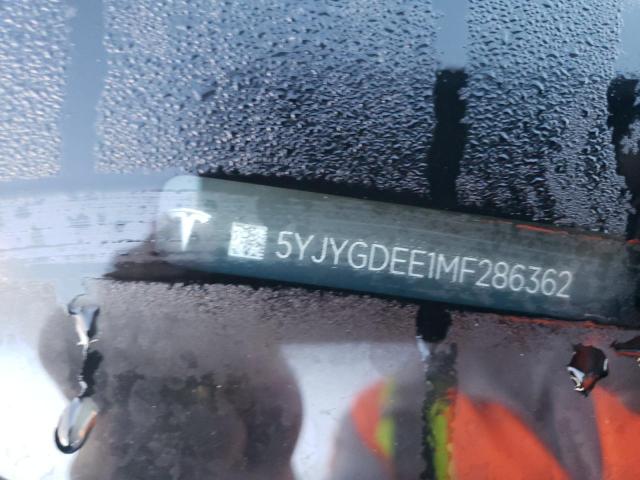 Photo 9 VIN: 5YJYGDEE1MF286362 - TESLA MODEL Y 