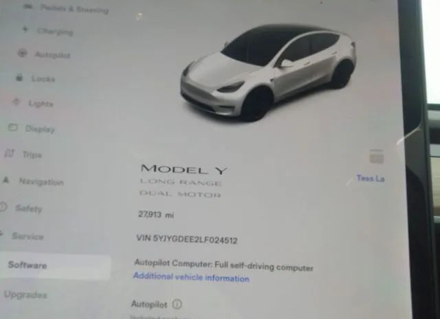 Photo 6 VIN: 5YJYGDEE2LF024512 - TESLA MODEL Y 