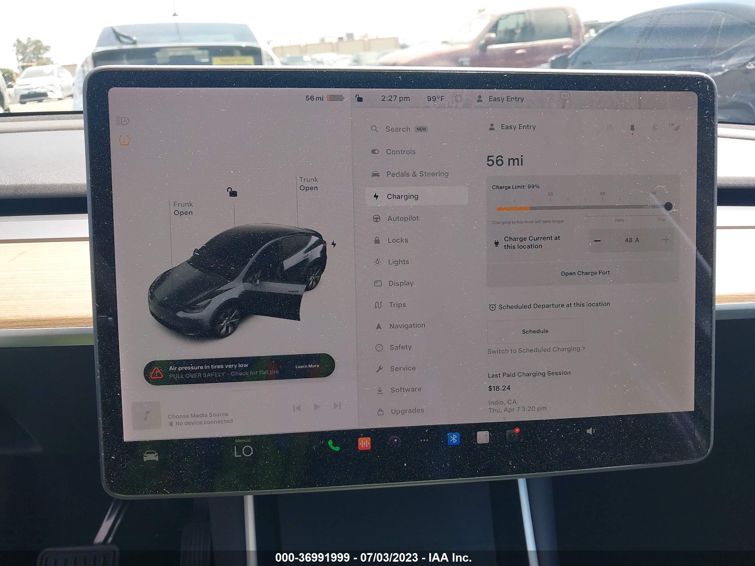 Photo 16 VIN: 5YJYGDEE2LF031590 - TESLA MODEL Y 