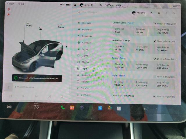 Photo 8 VIN: 5YJYGDEE2LF051578 - TESLA MODEL Y 