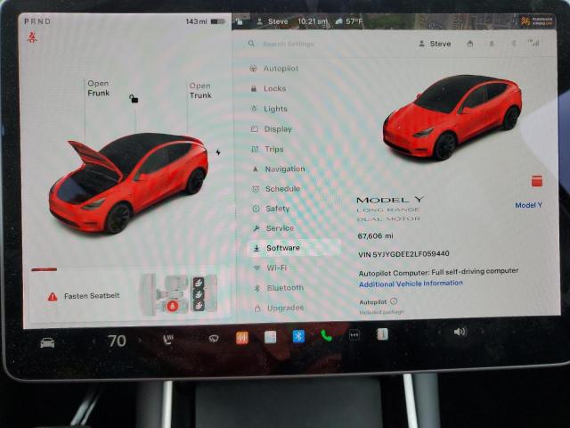 Photo 8 VIN: 5YJYGDEE2LF059440 - TESLA MODEL Y 