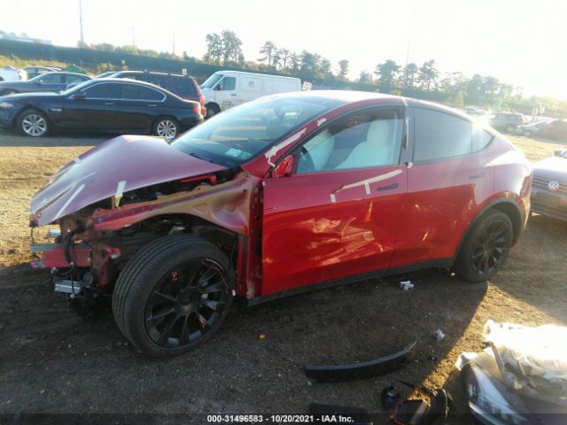 Photo 1 VIN: 5YJYGDEE2MF120724 - TESLA MODEL Y 