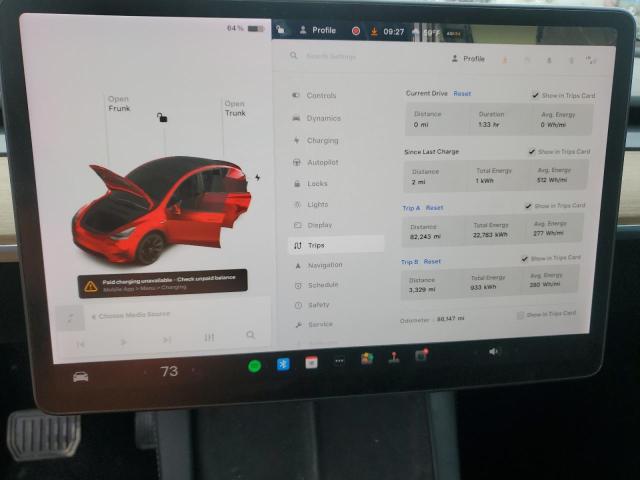 Photo 8 VIN: 5YJYGDEE2MF254617 - TESLA MODEL Y 