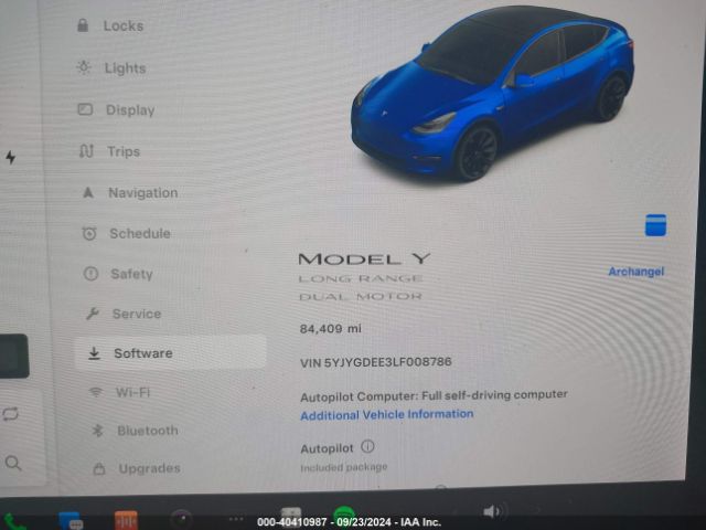 Photo 6 VIN: 5YJYGDEE3LF008786 - TESLA MODEL Y 