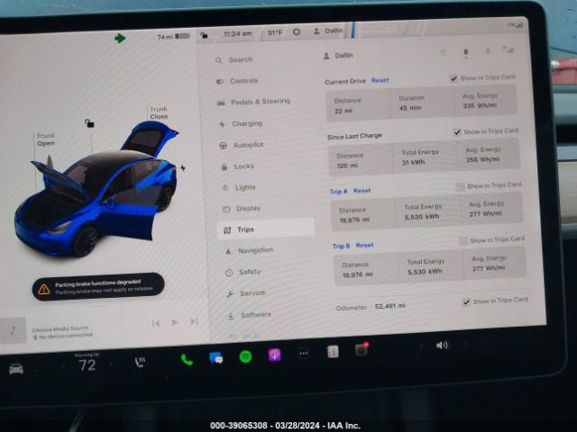 Photo 6 VIN: 5YJYGDEE3MF255971 - TESLA MODEL Y 