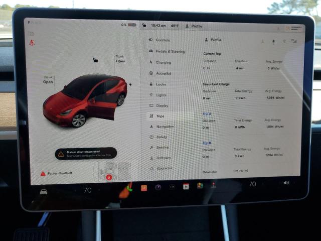 Photo 8 VIN: 5YJYGDEE4MF077388 - TESLA MODEL Y 