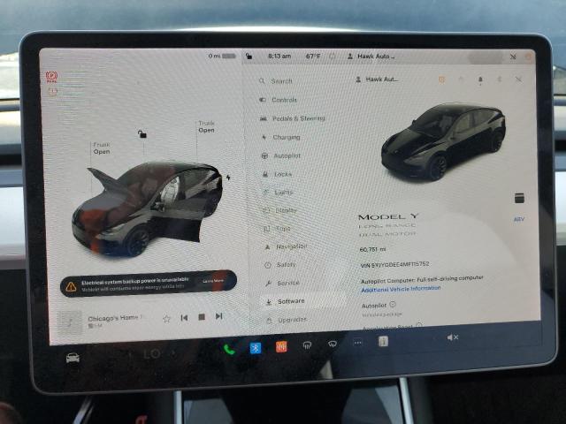 Photo 8 VIN: 5YJYGDEE4MF115752 - TESLA MODEL Y 