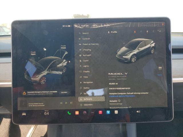 Photo 8 VIN: 5YJYGDEE4MF161131 - TESLA MODEL Y 