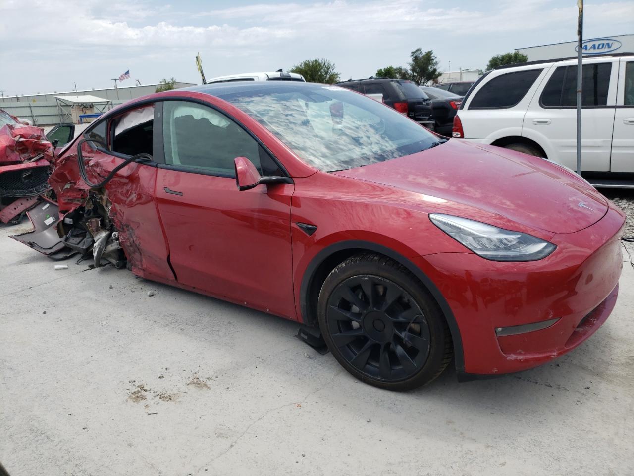 Photo 3 VIN: 5YJYGDEE4MF183789 - TESLA MODEL Y 