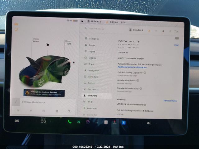 Photo 6 VIN: 5YJYGDEE4MF299459 - TESLA MODEL Y 