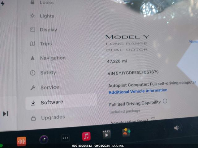 Photo 6 VIN: 5YJYGDEE5LF057679 - TESLA MODEL Y 