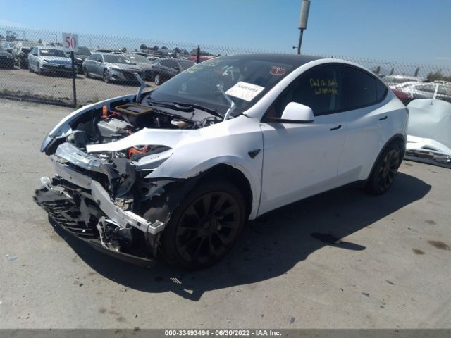 Photo 1 VIN: 5YJYGDEE5MF222700 - TESLA MODEL Y 