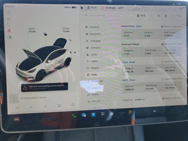 Photo 8 VIN: 5YJYGDEE5MF233499 - TESLA MODEL Y 