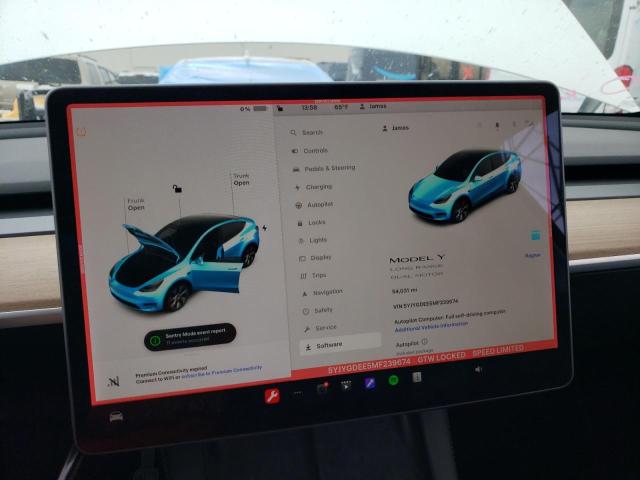 Photo 8 VIN: 5YJYGDEE5MF239674 - TESLA MODEL Y 